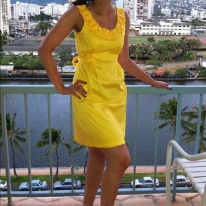 Beautiful yellow summer dress